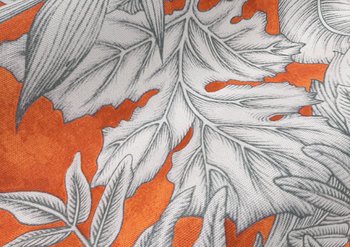 Caicos, Mandarin - Twist&Fit Roman Blind - Image 4